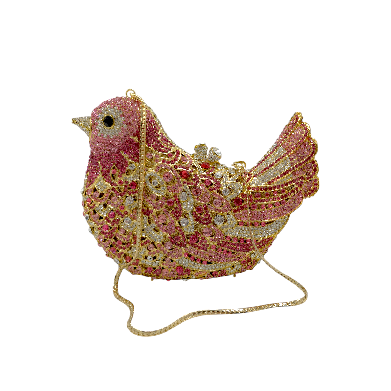 Stunning Bird Bridal Clutch - Fashion Vogue 