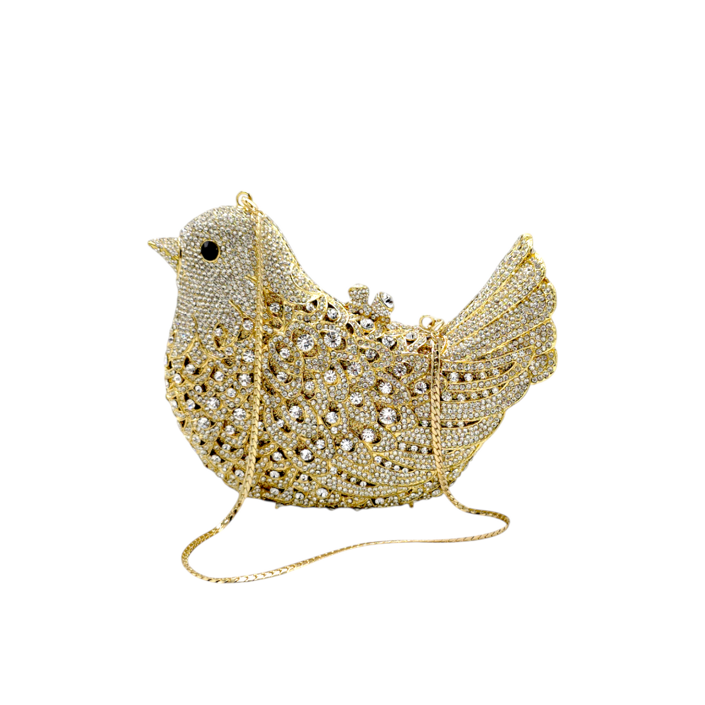 Stunning Bird Bridal Clutch - Fashion Vogue 