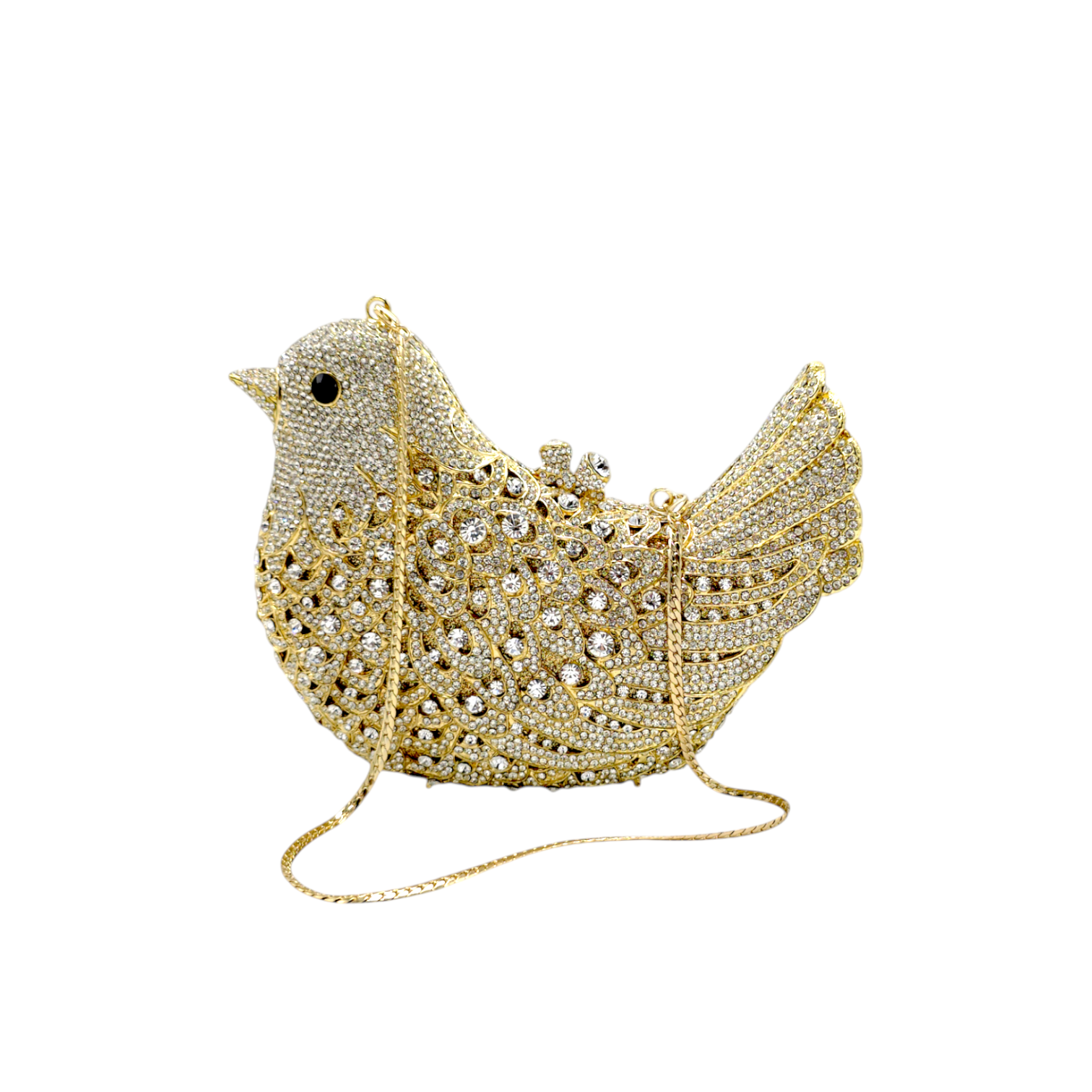 Stunning Bird Bridal Clutch - Fashion Vogue 