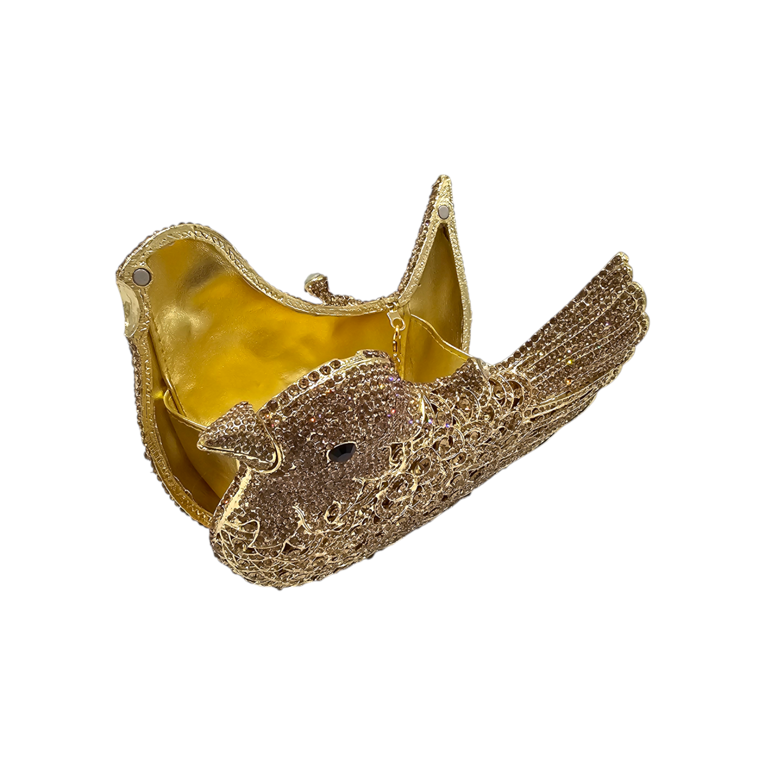 Stunning Bird Bridal Clutch - Fashion Vogue 
